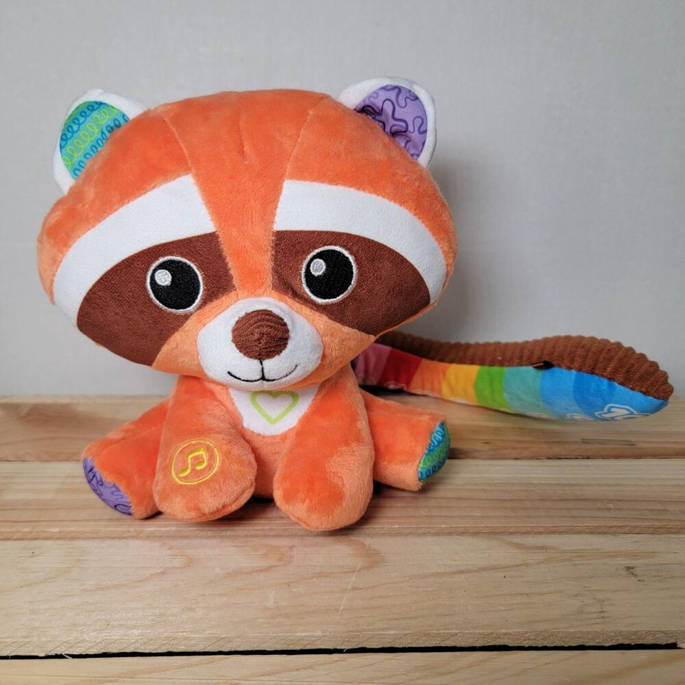 Leapfrog Colorful Counting Red Panda 8" Singing & Talking Educational Plush